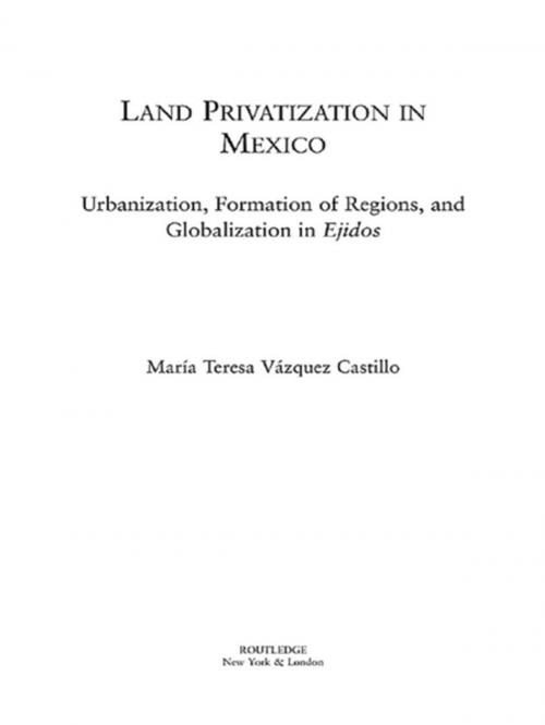 Cover of the book Land Privatization in Mexico by Maria Teresa Vázquez-Castillo, Taylor and Francis