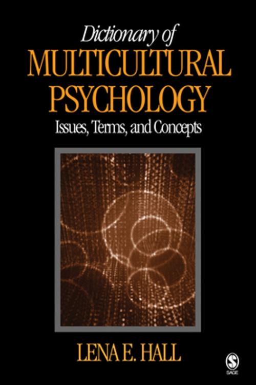 Cover of the book Dictionary of Multicultural Psychology by Dr. Lena E. Hall, SAGE Publications