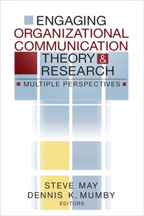 Cover of the book Engaging Organizational Communication Theory and Research by , SAGE Publications