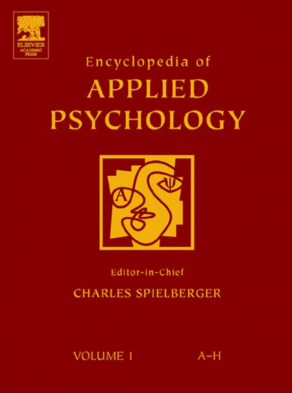 Big bigCover of Encyclopedia of Applied Psychology