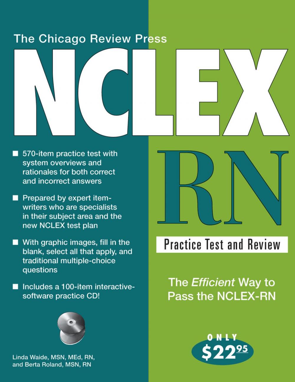 Big bigCover of The Chicago Review Press NCLEX-RN Practice Test and Review