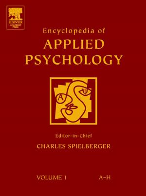 Cover of the book Encyclopedia of Applied Psychology by Monica Greer