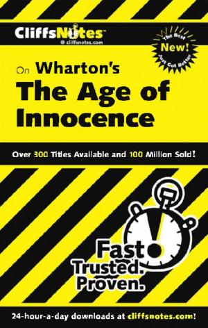 Cover of the book CliffsNotes on Wharton's The Age of Innocence by Molly Guptill Manning