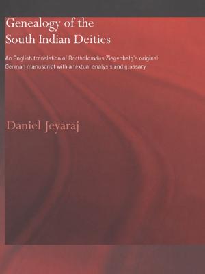 Cover of the book Genealogy of the South Indian Deities by Christopher Mabey, Rosemary Thomson