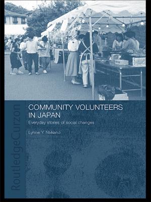 Cover of the book Community Volunteers in Japan by Ronnie D. Lipschutz