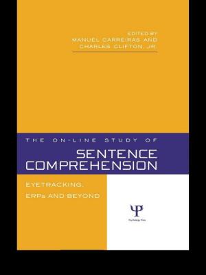 Cover of the book The On-line Study of Sentence Comprehension by Alan Sultan, Alice F. Artzt