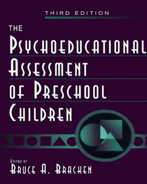 Cover of the book The Psychoeducational Assessment of Preschool Children by 