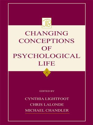 Cover of the book Changing Conceptions of Psychological Life by 
