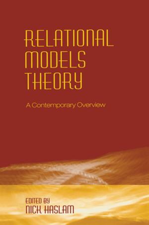 Cover of the book Relational Models Theory by Marina Ritzarev