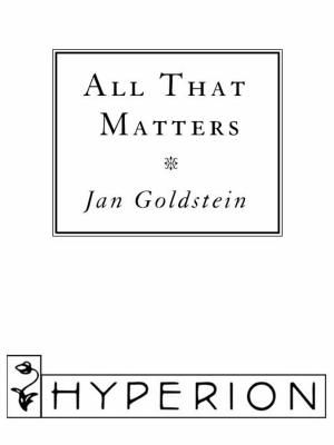 Cover of the book All That Matters by Elaine St. James
