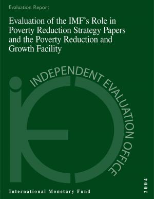 Book cover of Evaluation of the IMF's Role in Poverty Reduction Strategy Papers and the Poverty Reduction and Growth Facility