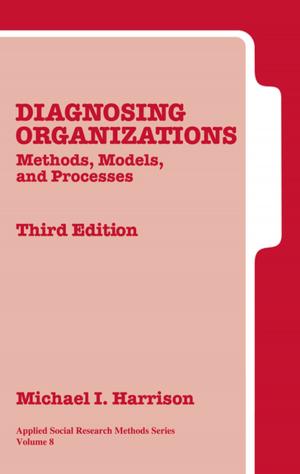 Cover of the book Diagnosing Organizations by Mieke Heyvaert, Karin Hannes, Patrick Onghena