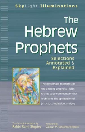 Cover of the book The Hebrew Prophets: Selections Annotated & Explainedd by Donald Kraus
