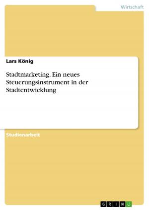 Cover of the book Stadtmarketing. Ein neues Steuerungsinstrument in der Stadtentwicklung by Daniel Lautenbacher