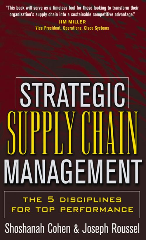 Cover of the book Strategic Supply Chain by Shoshanah Cohen, Joseph Roussel, McGraw-Hill Education