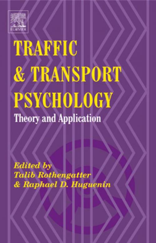 Cover of the book Traffic and Transport Psychology by , Elsevier Science