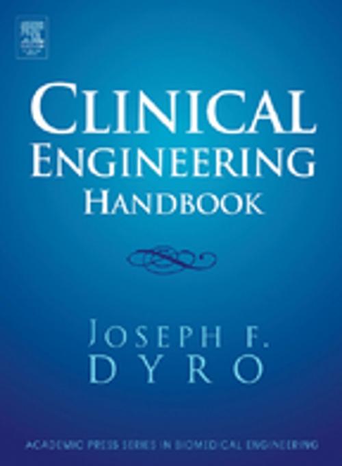 Cover of the book Clinical Engineering Handbook by , Elsevier Science