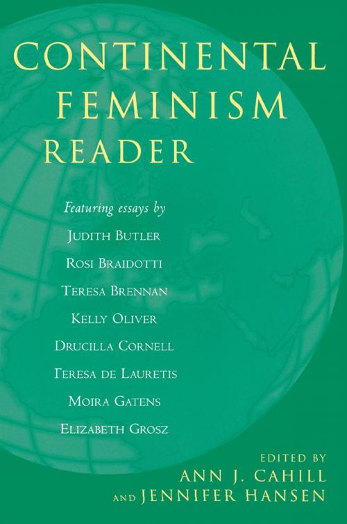 Cover of the book Continental Feminism Reader by , Rowman & Littlefield Publishers
