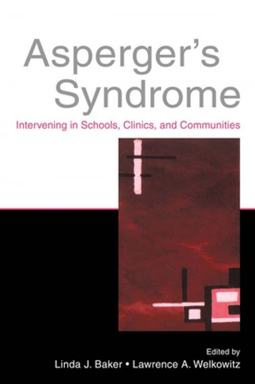 Cover of the book Asperger's Syndrome by , Taylor and Francis