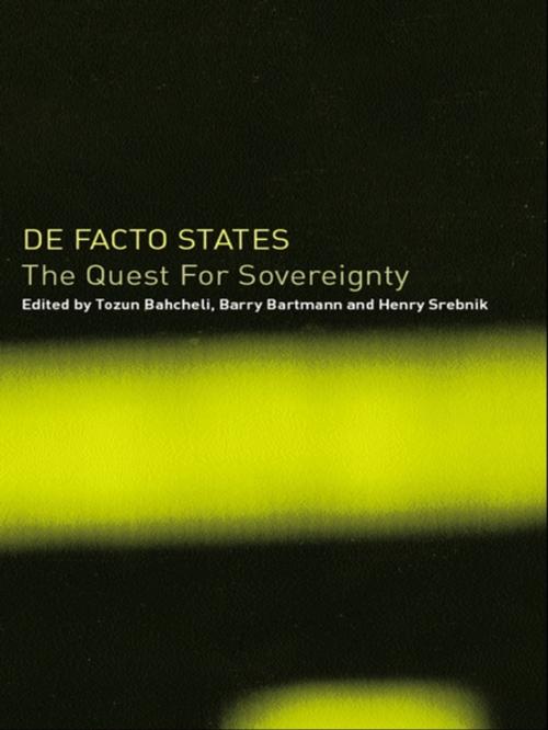 Cover of the book De Facto States by , Taylor and Francis