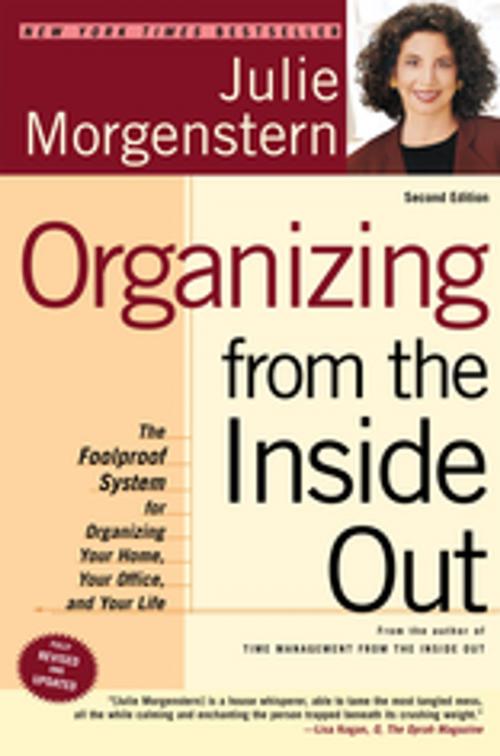 Cover of the book Organizing from the Inside Out, second edition by Julie Morgenstern, Henry Holt and Co.