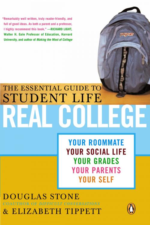 Cover of the book Real College by Douglas Stone, Elizabeth Tippett, Penguin Publishing Group