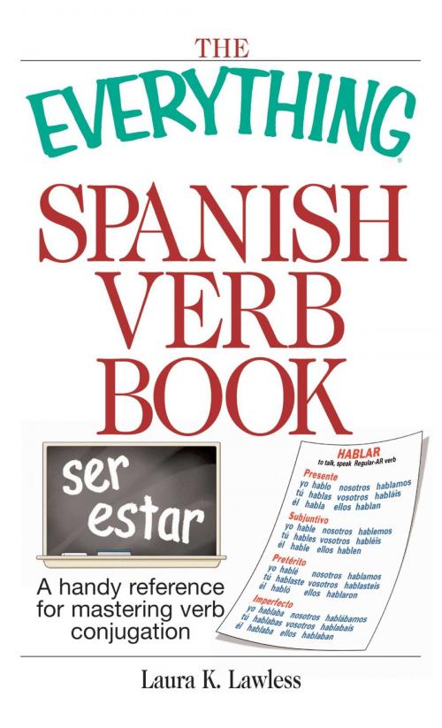 Cover of the book The Everything Spanish Verb Book by Laura K Lawless, Adams Media