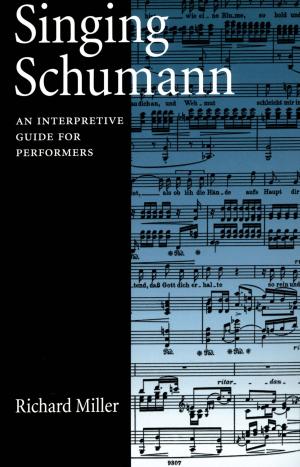Book cover of Singing Schumann