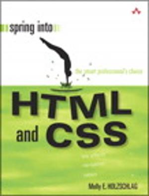 Cover of the book Spring Into HTML and CSS by Gerald Appel, Marvin Appel