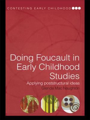 Cover of the book Doing Foucault in Early Childhood Studies by Silvia Faini