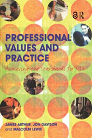 bigCover of the book Professional Values and Practice by 