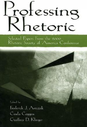 Cover of the book Professing Rhetoric by Bridget Penhale, Jonathan Parker