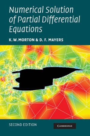 Cover of the book Numerical Solution of Partial Differential Equations by Pauline Jones Luong, Erika Weinthal