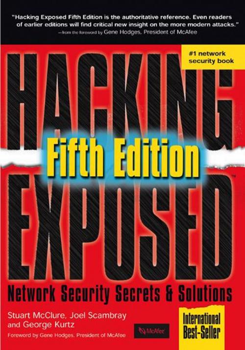 Cover of the book Hacking Exposed 5th Edition by , Release Date: April 19, 2005