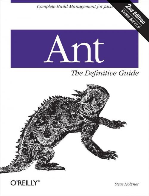 Cover of the book Ant: The Definitive Guide by Steve Holzner, O'Reilly Media