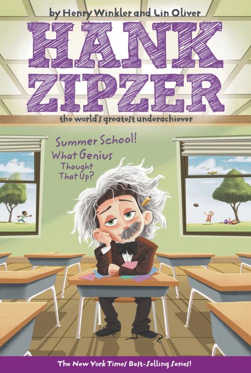 Cover of the book Summer School! What Genius Thought That Up? #8 by Henry Winkler, Lin Oliver, Penguin Young Readers Group