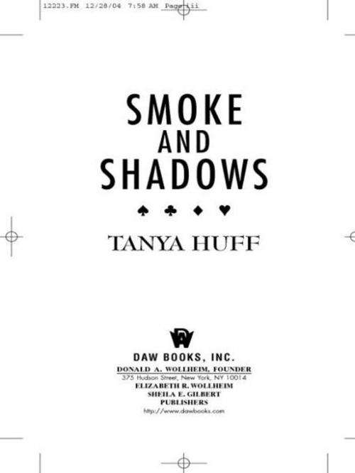 Cover of the book Smoke and Shadows by Tanya Huff, DAW