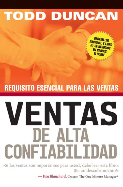 Cover of the book Ventas de alta confiabilidad by Todd Duncan, Grupo Nelson
