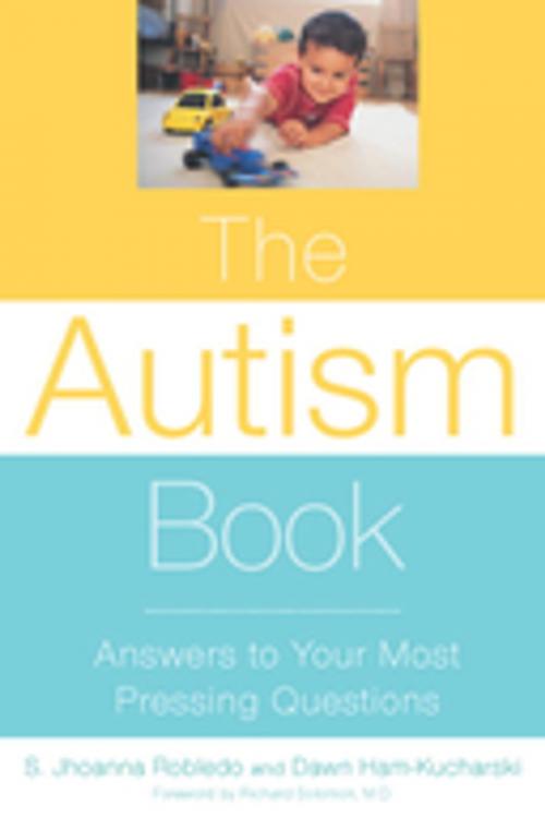 Cover of the book The Autism Book by Jhoanna Robledo, Dawn Ham-Kucharski, Penguin Publishing Group