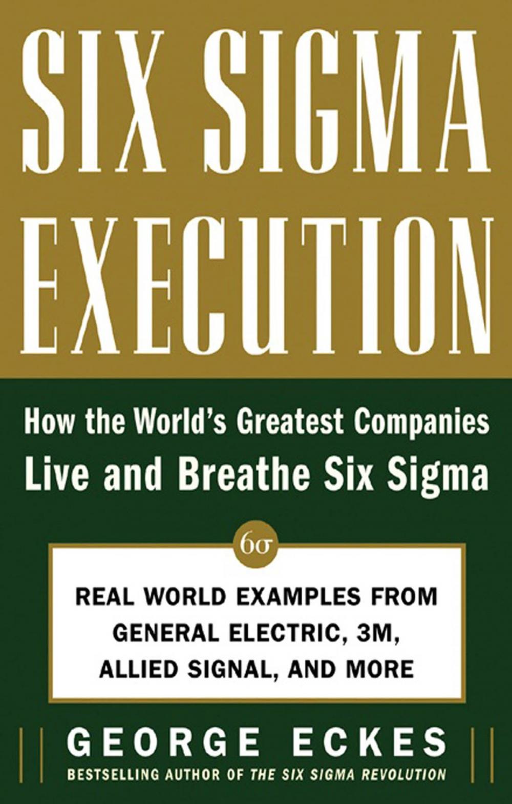 Big bigCover of Six Sigma Execution