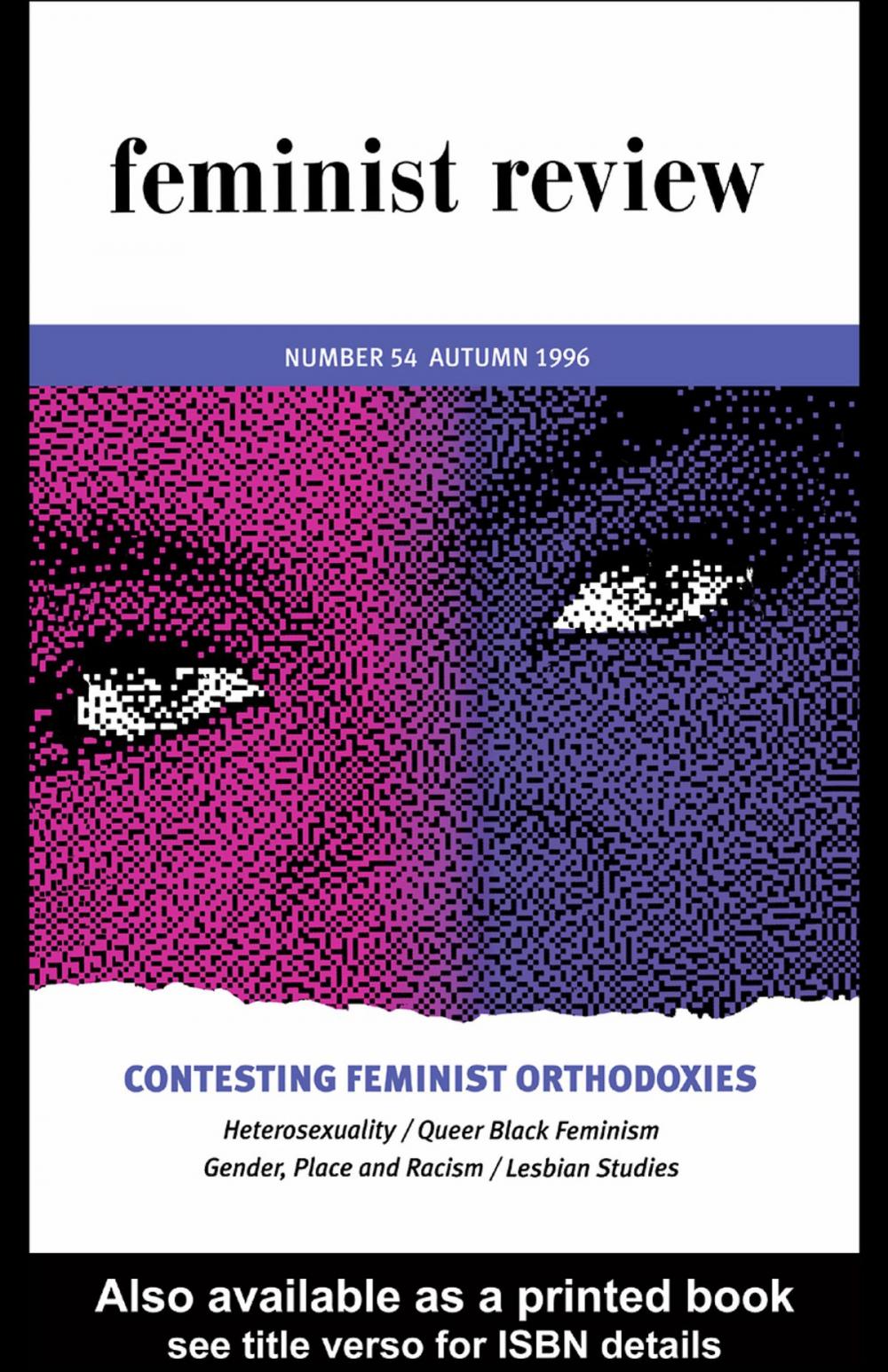 Big bigCover of Feminist Review