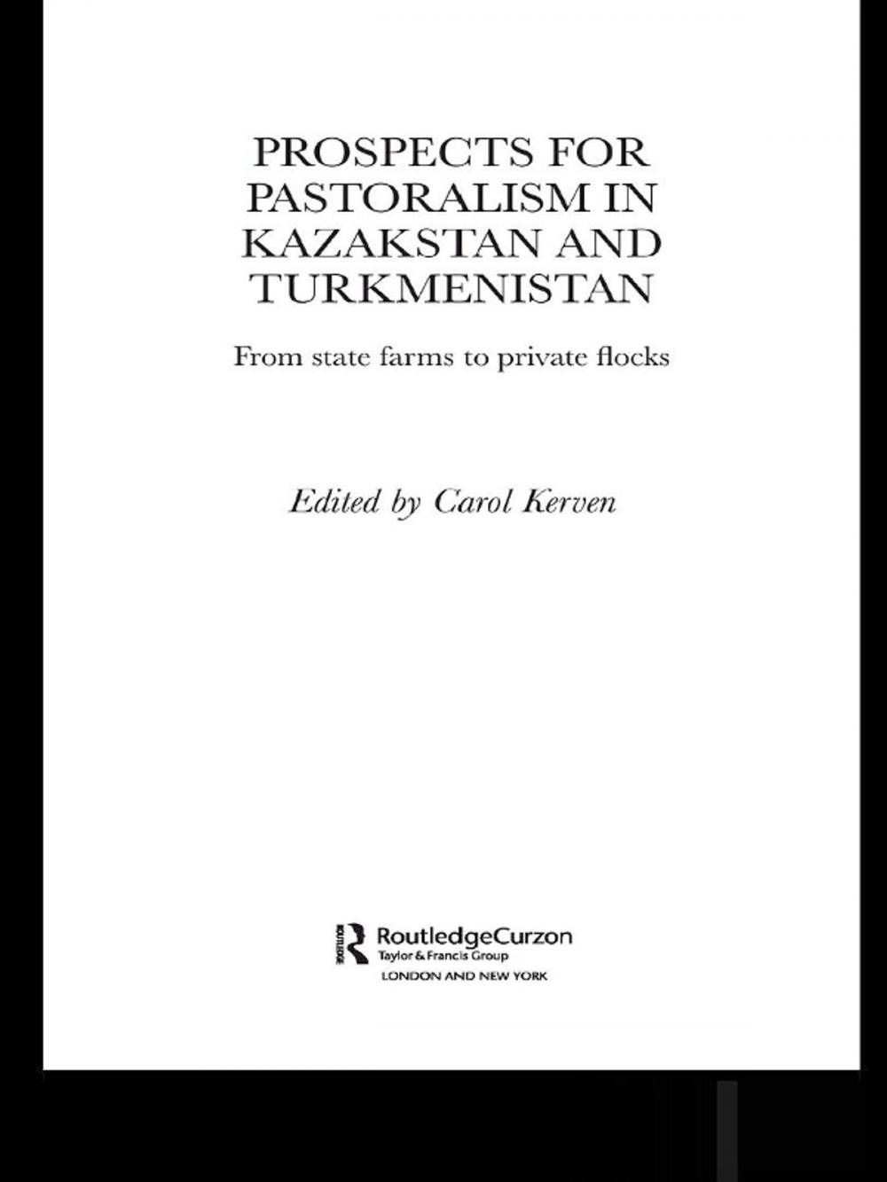Big bigCover of Prospects for Pastoralism in Kazakstan and Turkmenistan