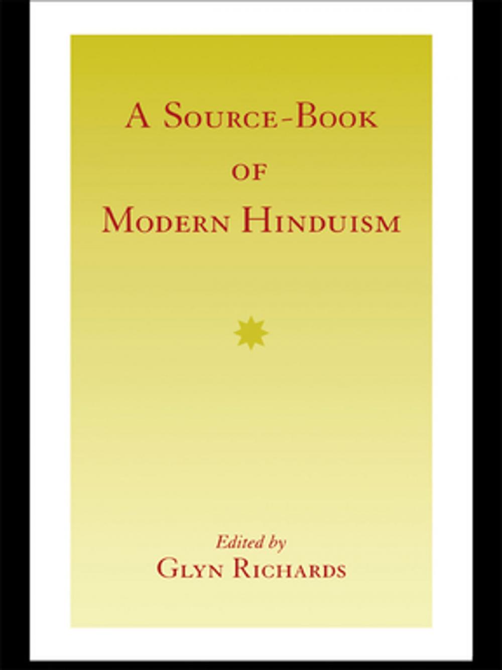 Big bigCover of A Source-Book of Modern Hinduism