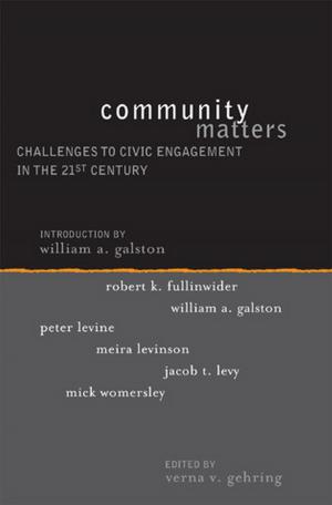 Cover of the book Community Matters by David Stoll