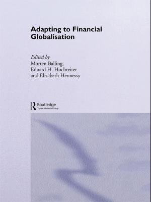 Cover of the book Adapting to Financial Globalisation by Mortimer Schiffer