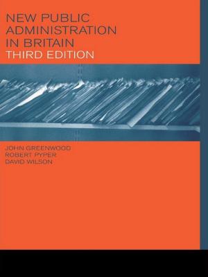 Cover of the book New Public Administration in Britain by 