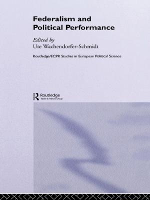 Cover of the book Federalism and Political Performance by Justin J. W. Powell