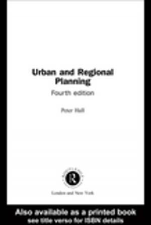 Cover of the book Urban and Regional Planning by Catherine R. Schenk