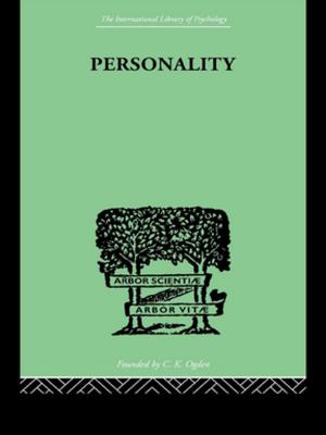 Cover of the book Personality by Z.A. Konczacki, Jane L. Parpart, Timothy M. Shaw