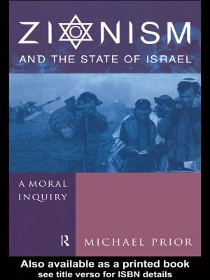 Cover of the book Zionism and the State of Israel by John Wildeman, Marshall Clinard, Richard Quinney